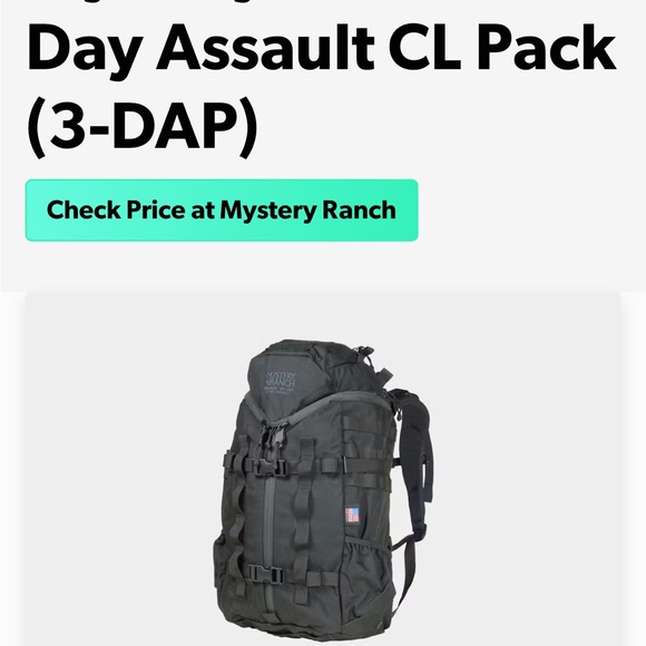 MYSTERY RANCH 3 day Assault CL Pack - Picture 11 of 11